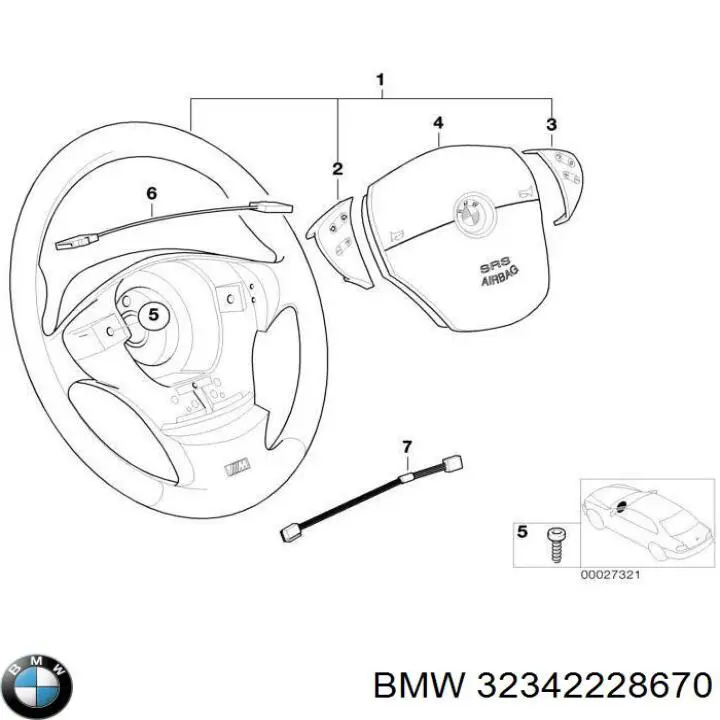 32342228670 BMW 