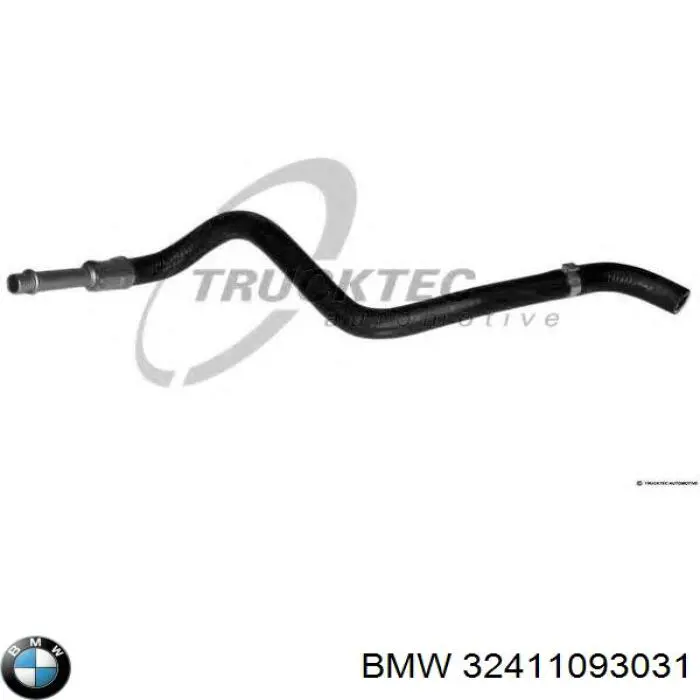 Купити 32411093031 BMW Шланг ГПК, низького тиску, від радіатора до бачка