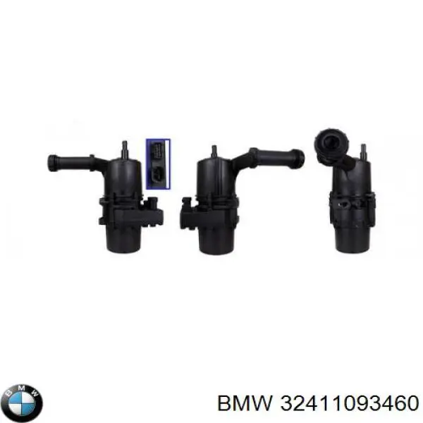 Шланг ГПК, низького тиску, від бачка до насосу 32411093460 BMW