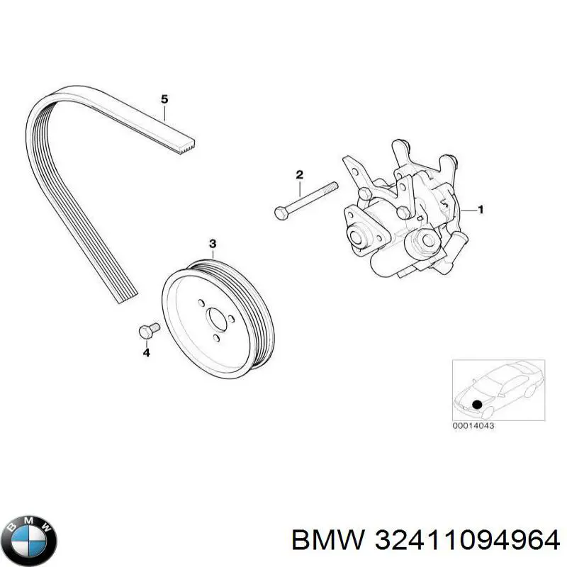 Купити 32411094964 BMW Насос гідравліки