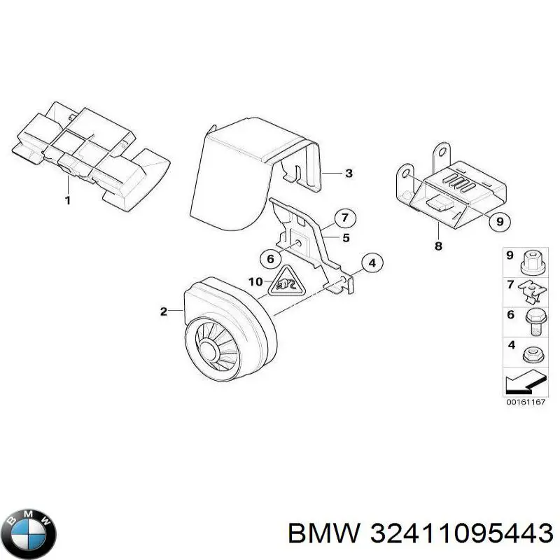  32411095443 BMW