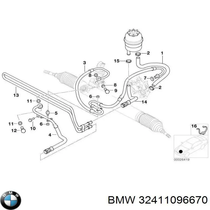  BMW 32411096670 ціна, від 245.15 USD