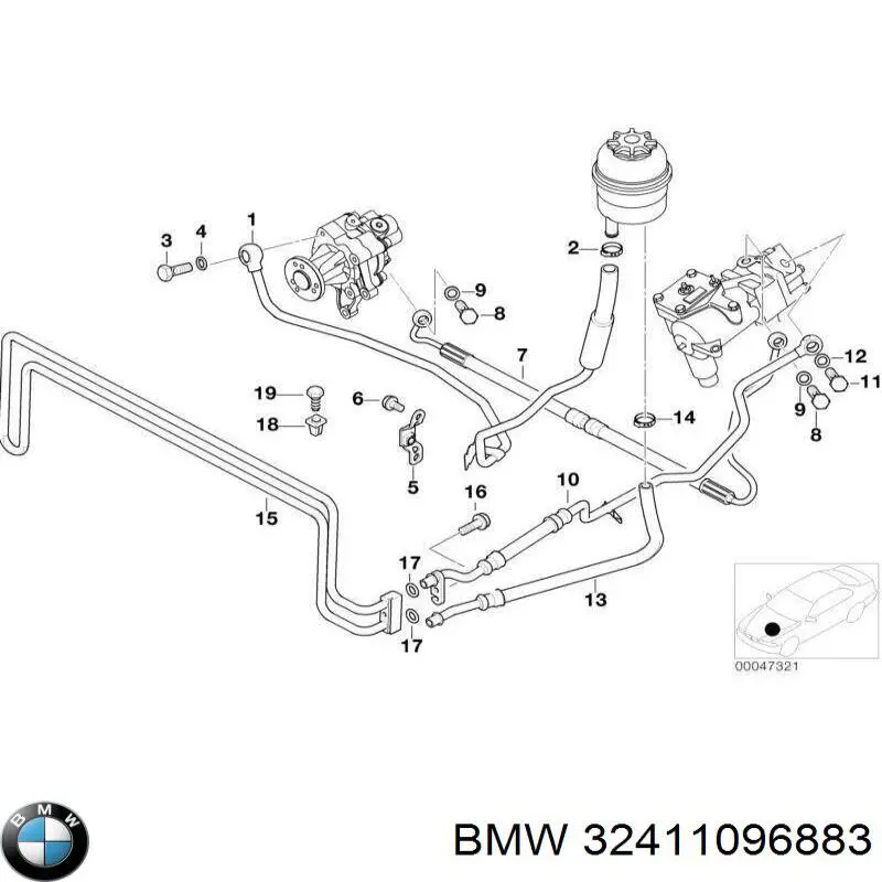 BMW 32411096883 ціна, від 166.67 USD