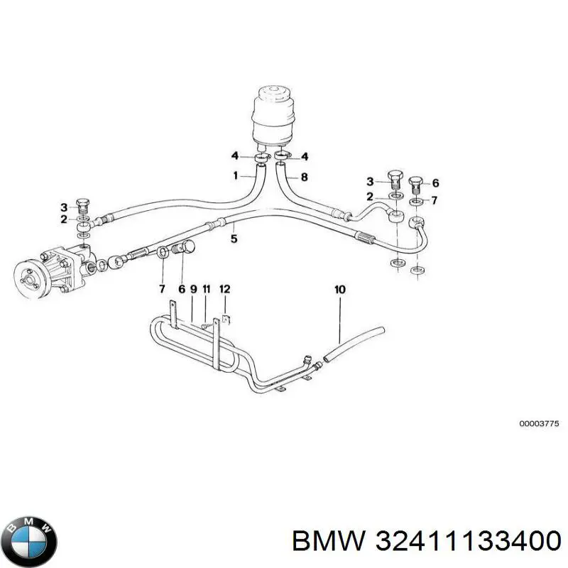  BMW 32411133400 ціна, від 171.59 USD