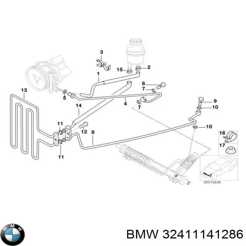  32411141286 BMW