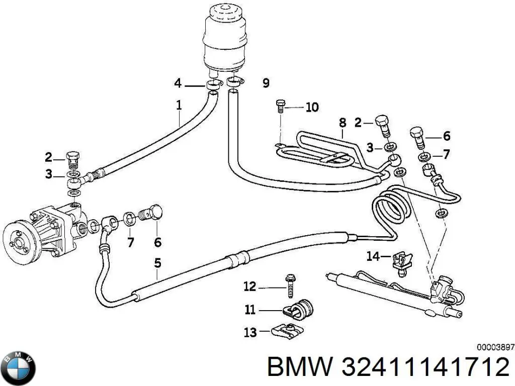  BMW 32411141712 ціна, від 39.36 USD