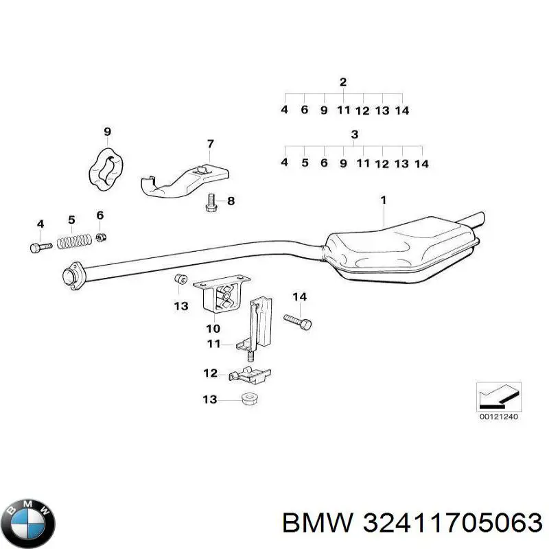  BMW 32411705063 ціна, від 18.29 USD