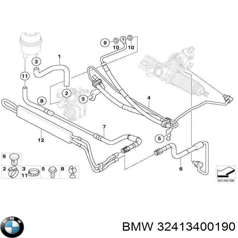  32413400190 BMW