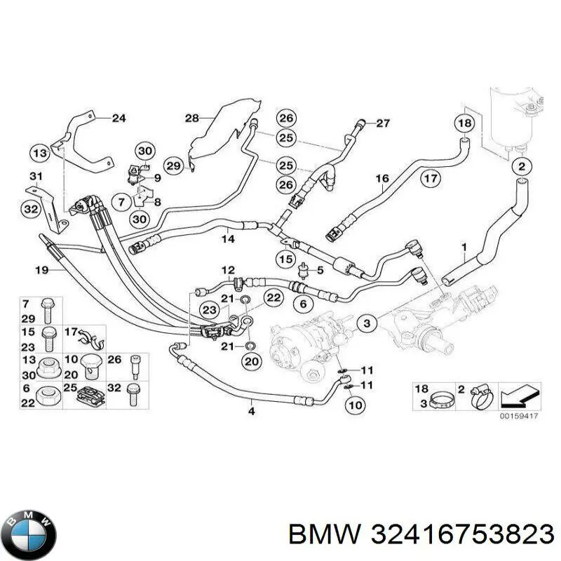  BMW 32416753823 ціна, від 55.56 USD