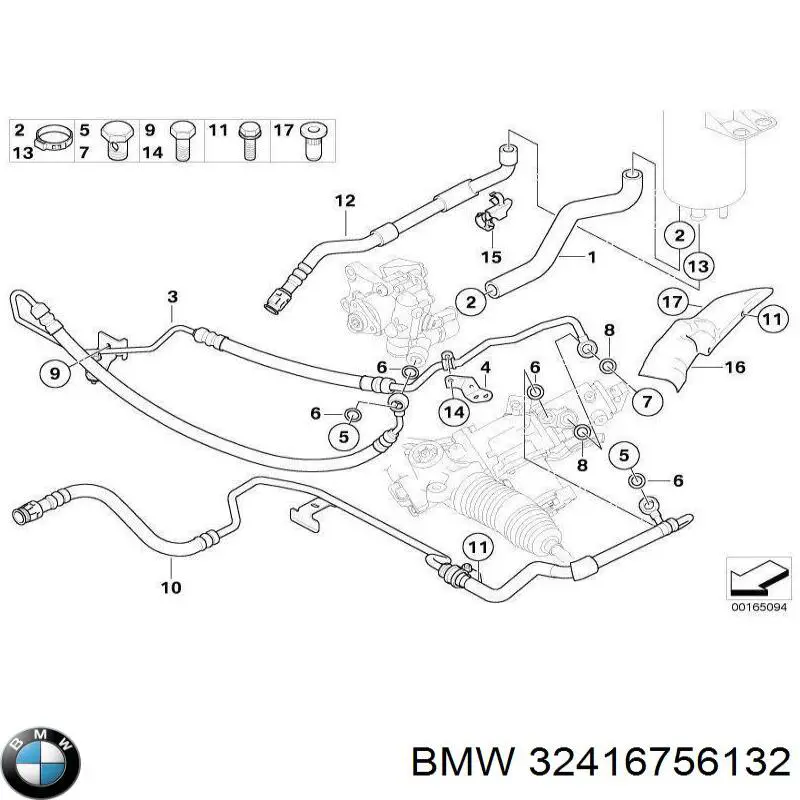 BMW 32416756132 ціна, від 16.53 USD