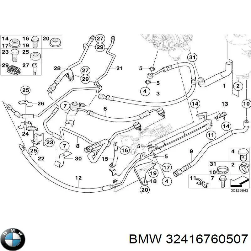  BMW 32416760507 ціна, від 257.21 USD