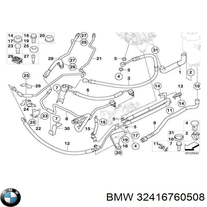  BMW 32416760508 ціна, від 119.46 USD