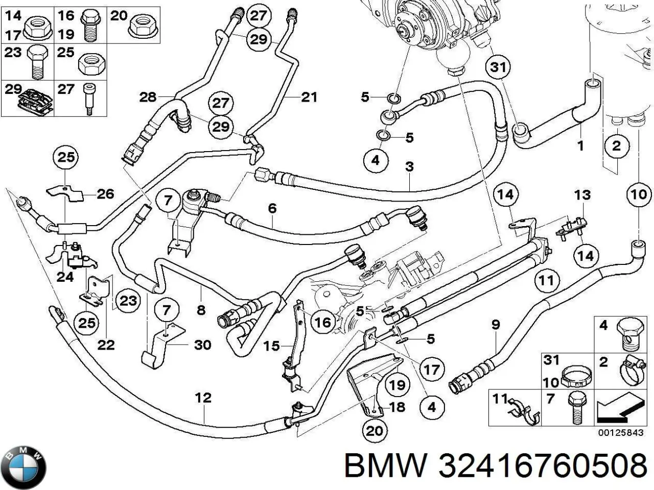  32416760508 BMW