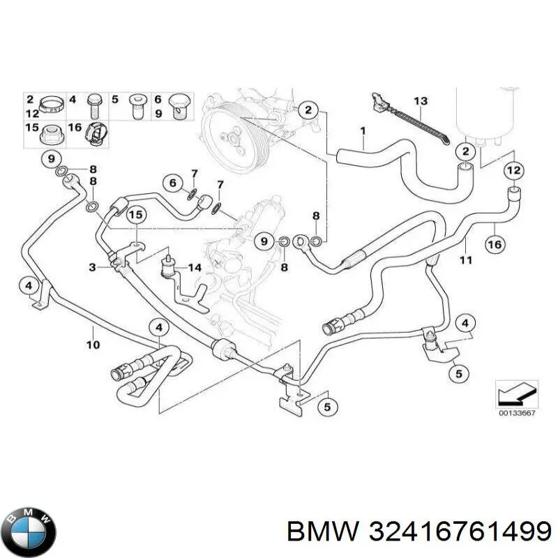  BMW 32416761499 ціна, від 118.05 USD