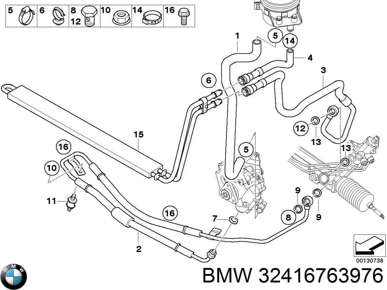  BMW 32416763976 ціна, від 310.17 USD