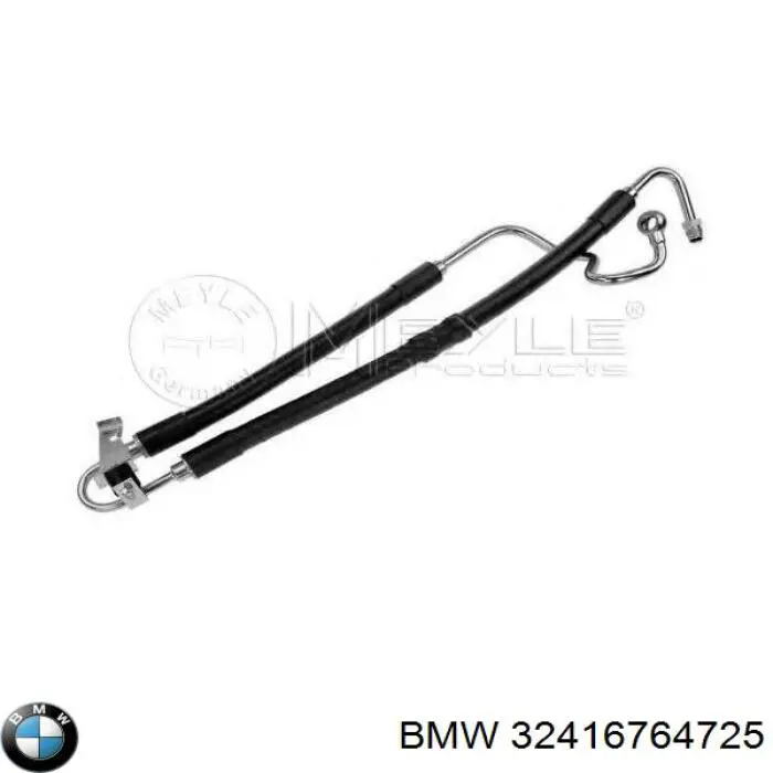 32416764725 BMW шланг гпк, високого тиску гідропідсилювача керма (рейки)