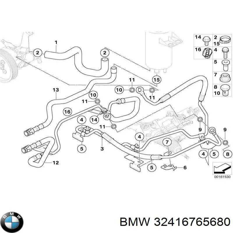  BMW 32416765680 ціна, від 25.34 USD