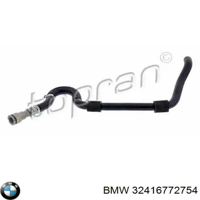 Купити 32416772754 BMW Шланг ГПК, низького тиску, від рейки/механізму до бачка