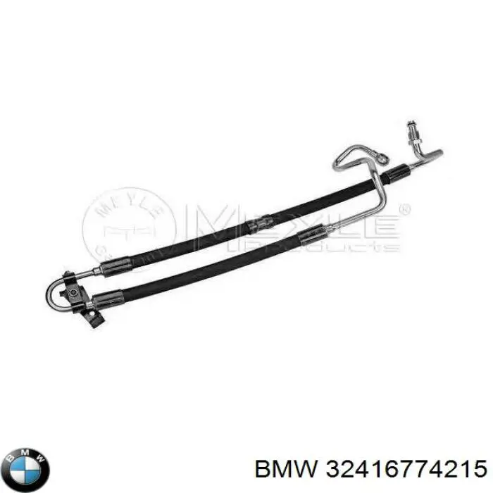 Патрубок високого тиску гідропідсилювача BMW 32416774215 ціна, від 87.15 USD