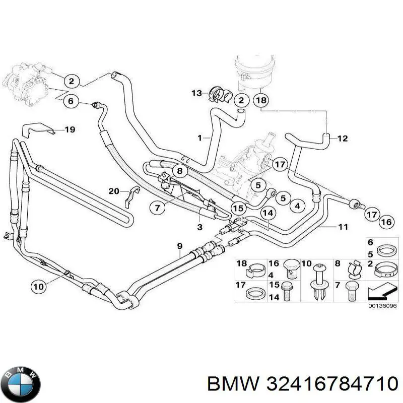 Купити 32416784710 BMW 