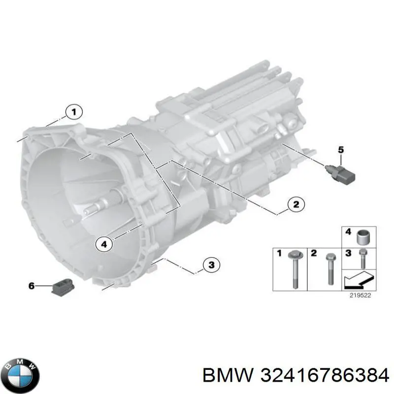 32416774312 BMW шланг гпк, високого тиску гідропідсилювача керма (рейки)