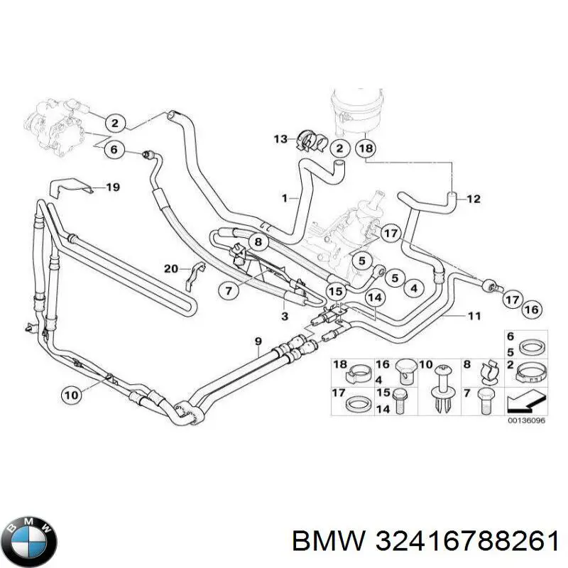 Купити 32416788261 BMW 