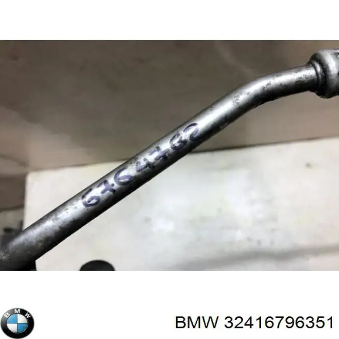 Купити 32416796351 BMW Шланг ГПК, низького тиску, від рейки/механізму до бачка