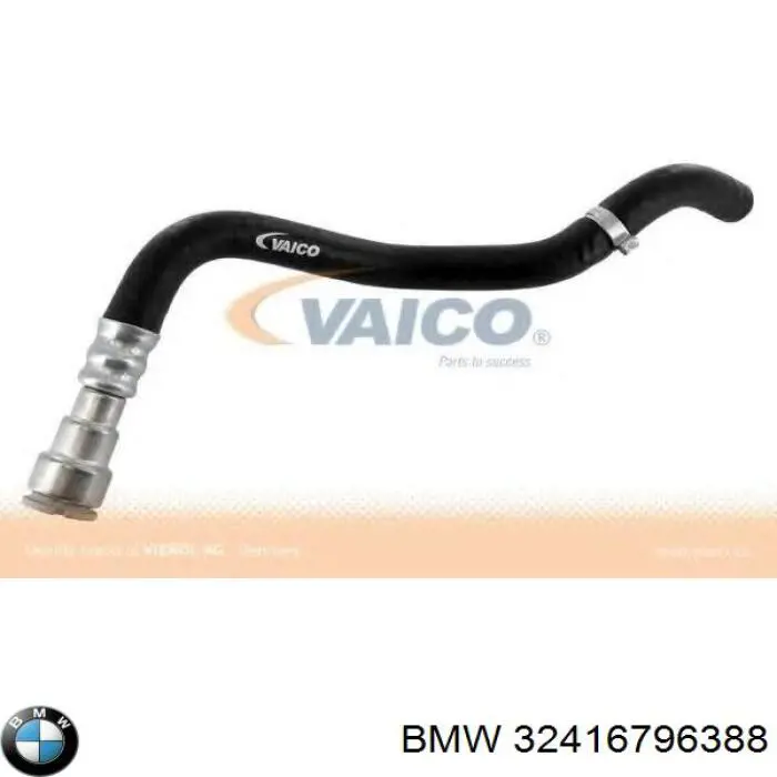 Шланг ГПК, низького тиску, від рейки/механізму до бачка BMW 32416796388 ціна, від 38.00 USD