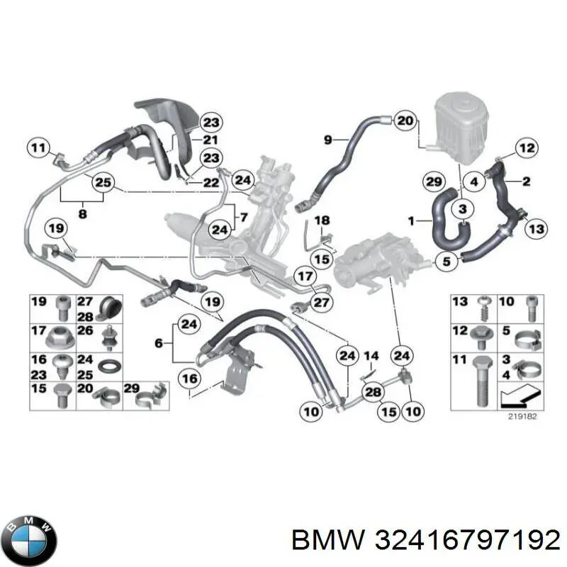  BMW 32416797192 ціна, від 54.50 USD