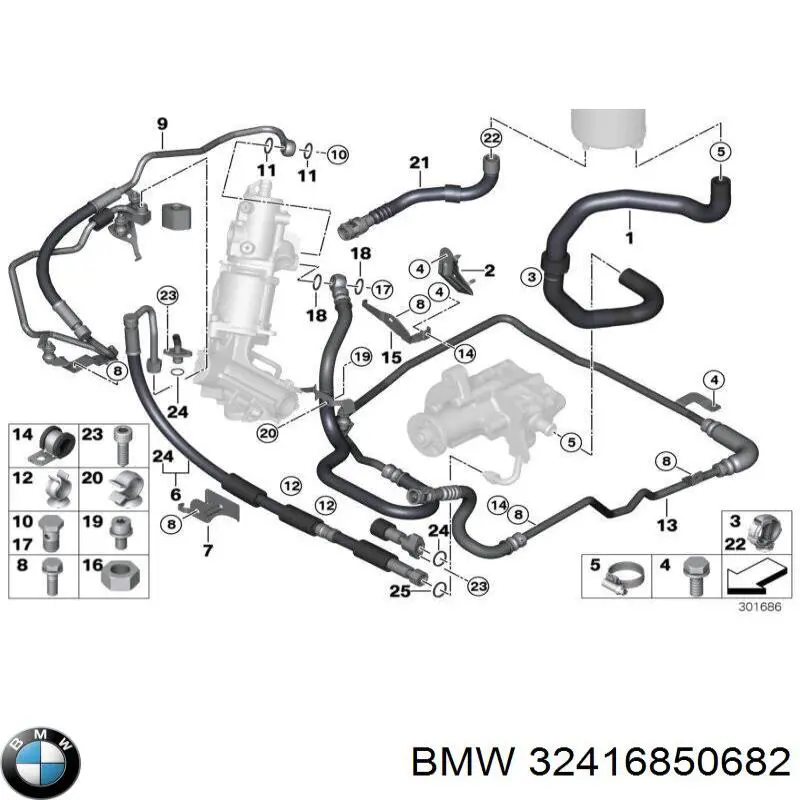  BMW 32416850682 ціна, від 17.50 USD