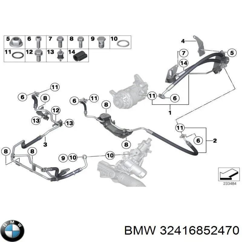 Купити 32416852470 BMW 