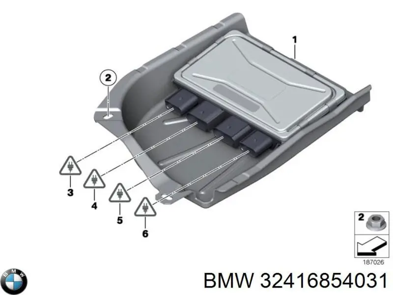 Модуль управління (ЕБУ) рульового колеса BMW 6790096 ціна, від 171.03 USD