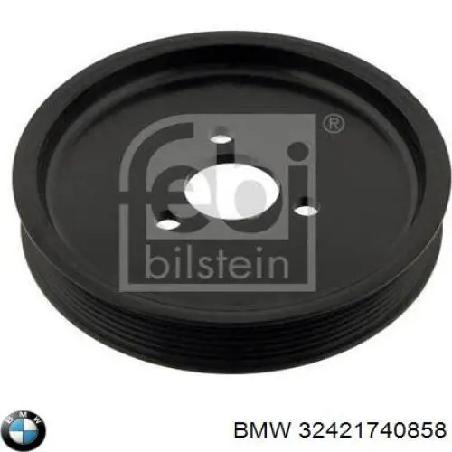 Купити 32421740858 BMW Шків насосу гідропідсилювача керма (ГПК)