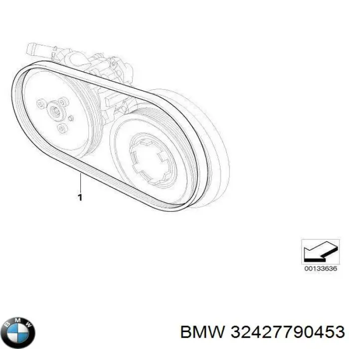 Шків насоса ГПК BMW 32427790453 ціна, від 132.57 USD