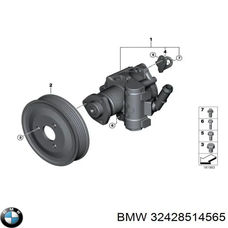 Шків водяної помпи BMW 32427800367 ціна, від 50.68 USD