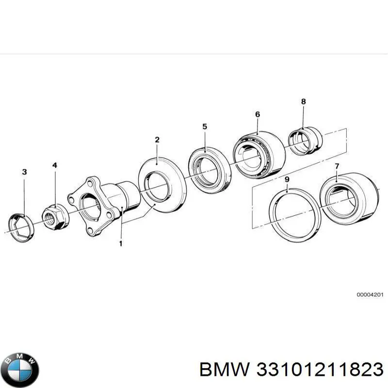 Купити 33101211823 BMW 