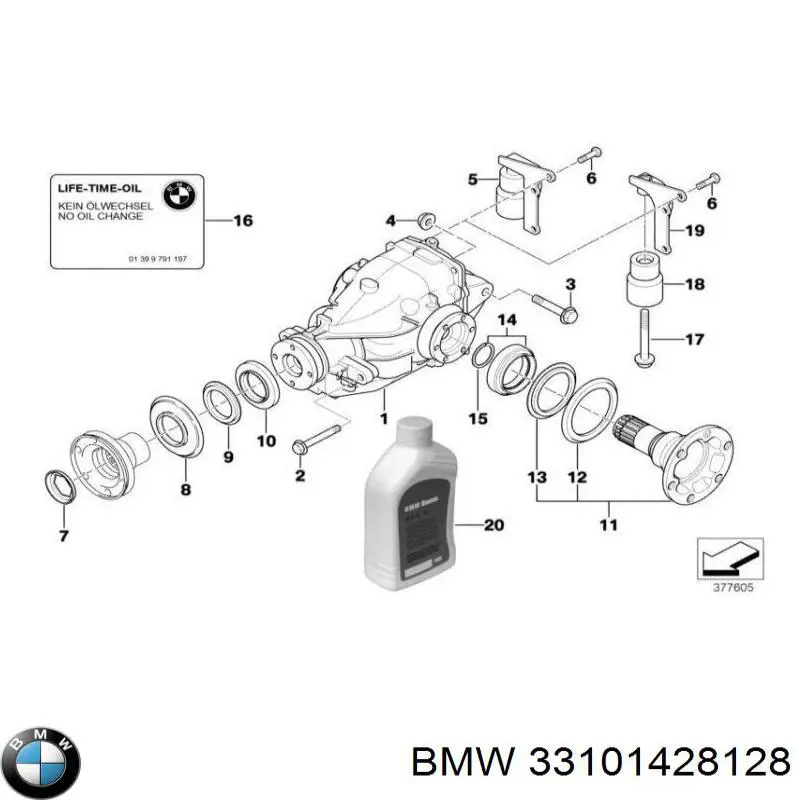 33101428128 BMW 