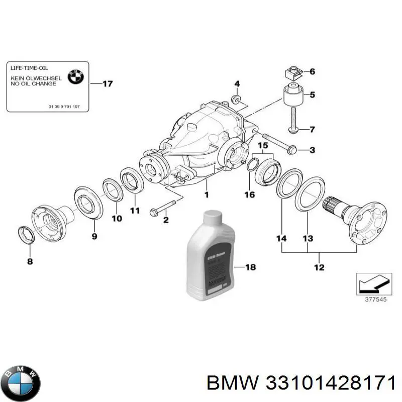  BMW 33107533148 ціна, від 225.73 USD
