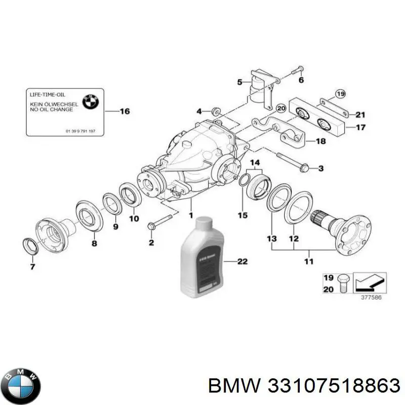 33107518863 BMW 