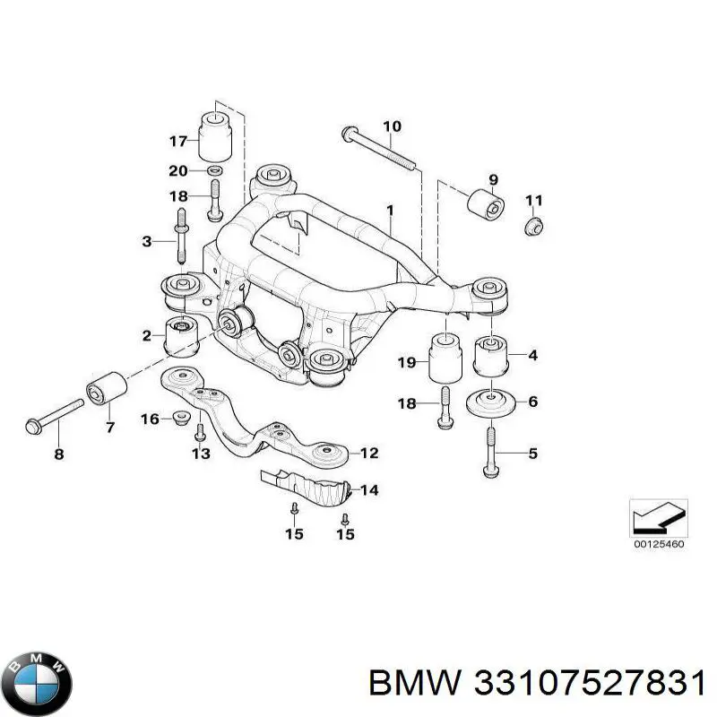 33107527831 BMW 