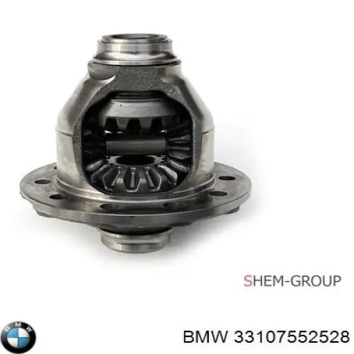 7602984 BMW Задній редуктор