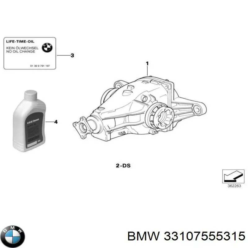 Купити 33107555316 BMW 