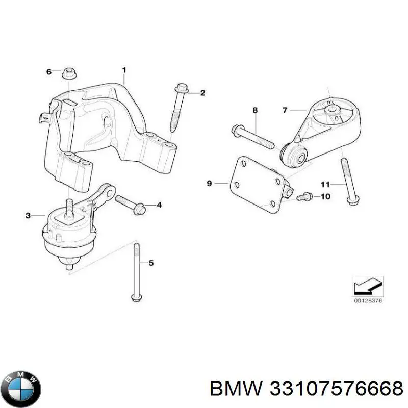 33107576668 BMW 