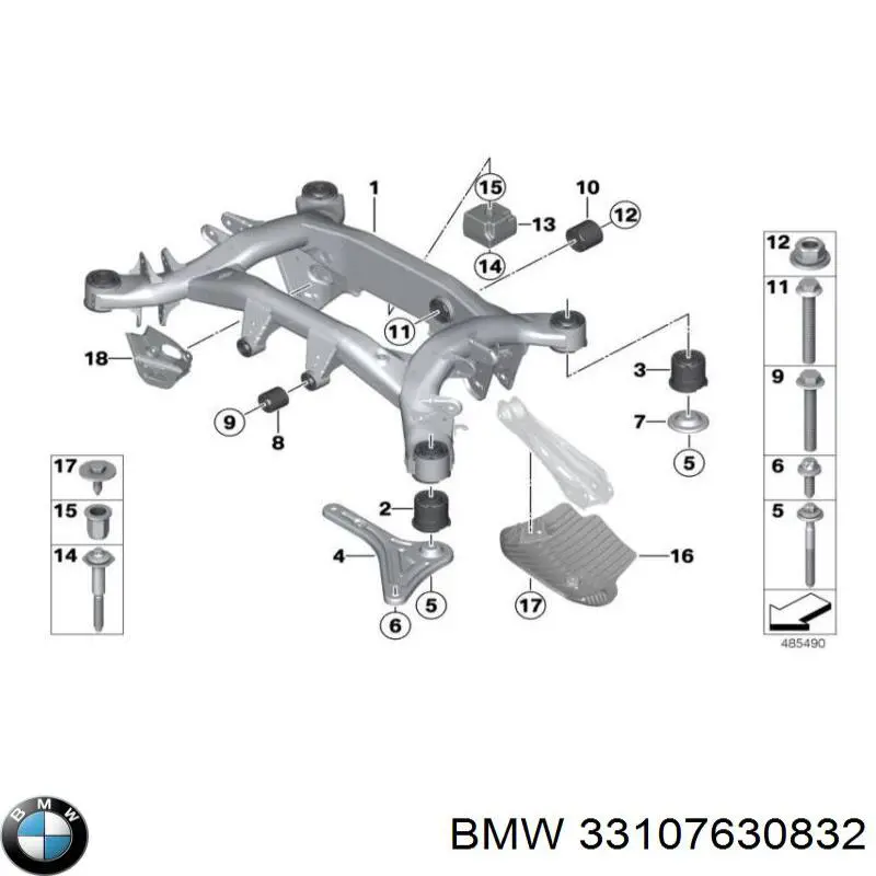33107630832 BMW 