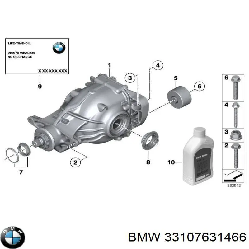  BMW 33107631466 ціна, від 36.68 USD