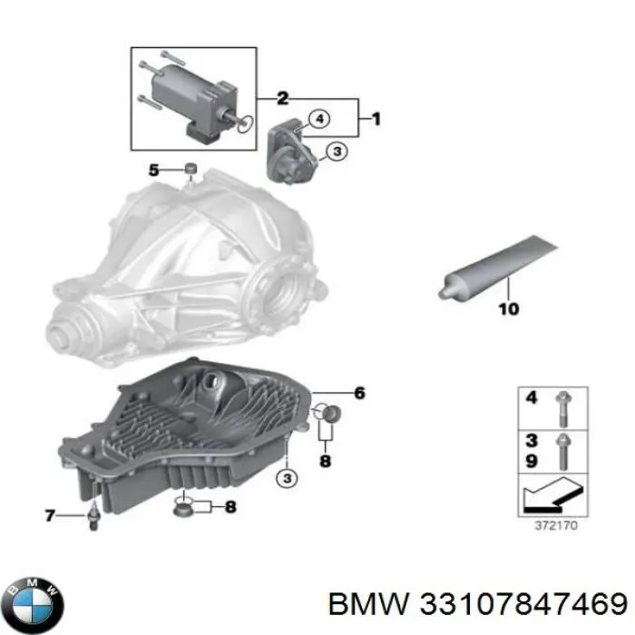 33107847469 BMW Покажчик температури охолоджуючої рідини