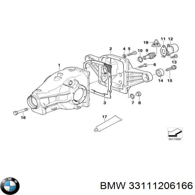  BMW 33111206166 ціна, від 2.47 USD