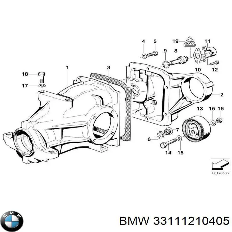 Прокладка адаптера маслянного фільтра BMW 33111210405 ціна, від 9.17 USD