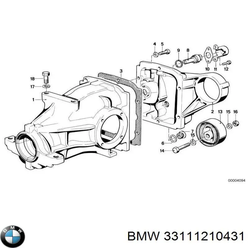 33111210431 BMW 