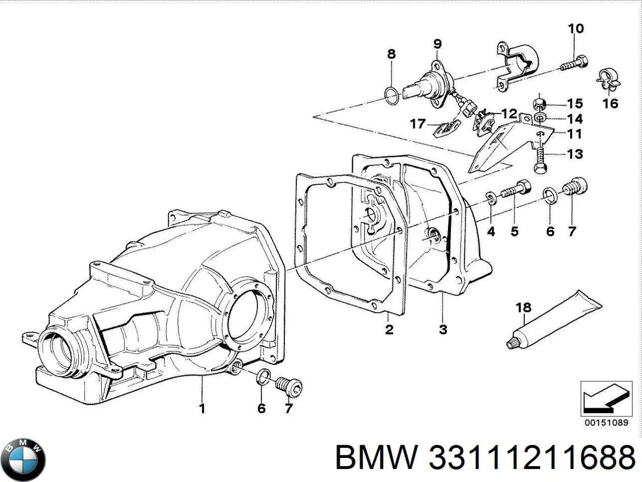 33111211688 BMW 